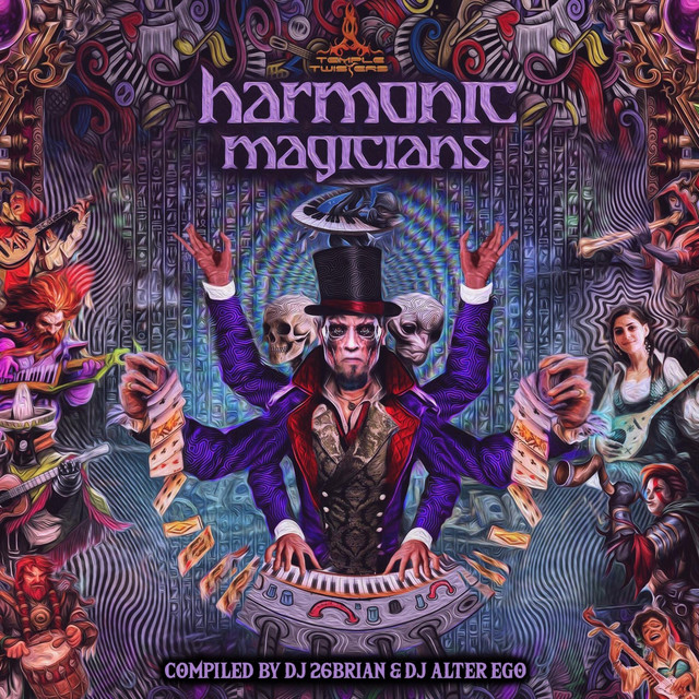 Harmonic Magicians (Compiled by DJ 26brian & DJ Alter Ego) cover art