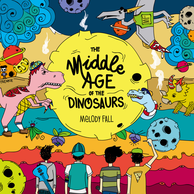THE MIDDLE AGE OF THE DINOSAURS cover art