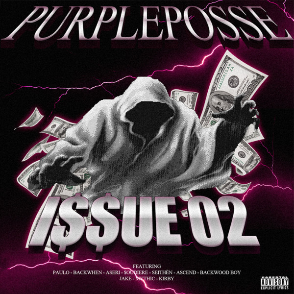 PURPLEPOSSE: ISSUE 02 cover art