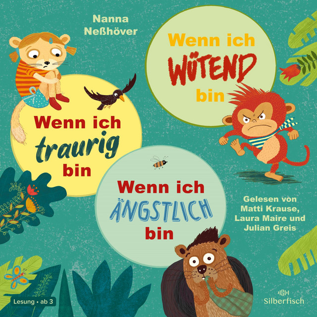 Wenn ich wütend bin (Und weitere Geschichten: Wenn ich traurig bin, Wenn ich ängstlich bin) cover art
