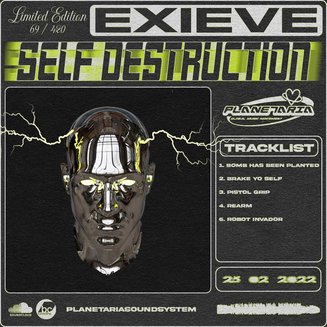 Обкладинка Exieve — Self Destruction