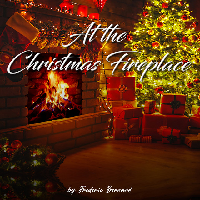 At the Christmas Fireplace cover art