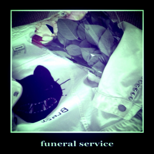 funeral service cover art