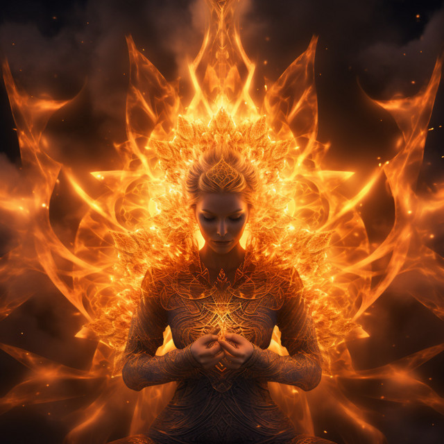 Fire Meditation in Binaural Tones: Flame Tranquility - Album by ...