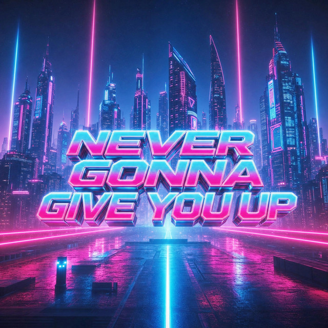 Обкладинка: Never Gonna Give You Up - Nightcore — Nightcore To The Moon