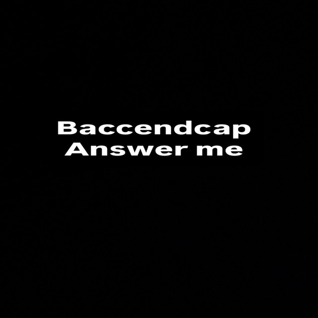 Answer me cover art