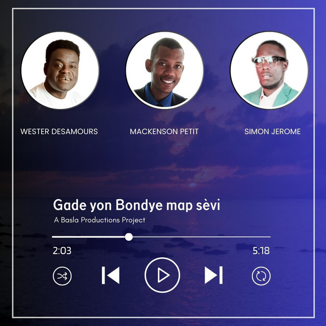 Gade yon Bondye map sèvi cover