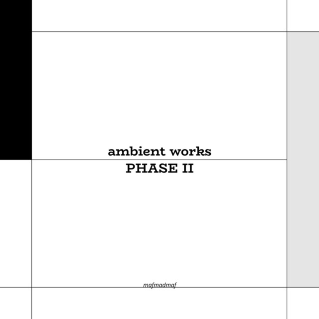 ambient works PHASE II cover art