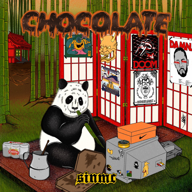 Chocolate cover art