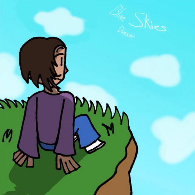 blue skies cover art