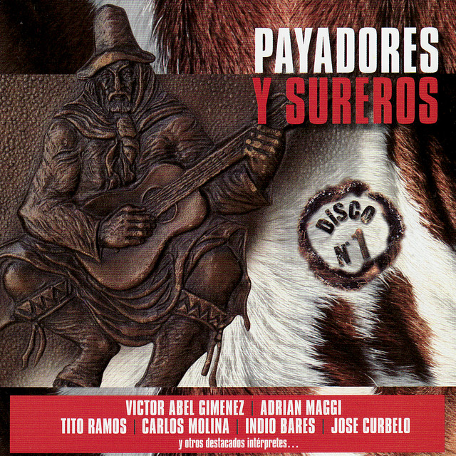 Payadores Y Sureros, Disco No. 1 cover