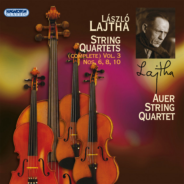 Lajtha, L.: String Quartets (Complete), Vol. 3 cover art