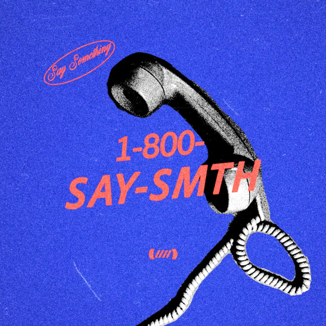 say something
