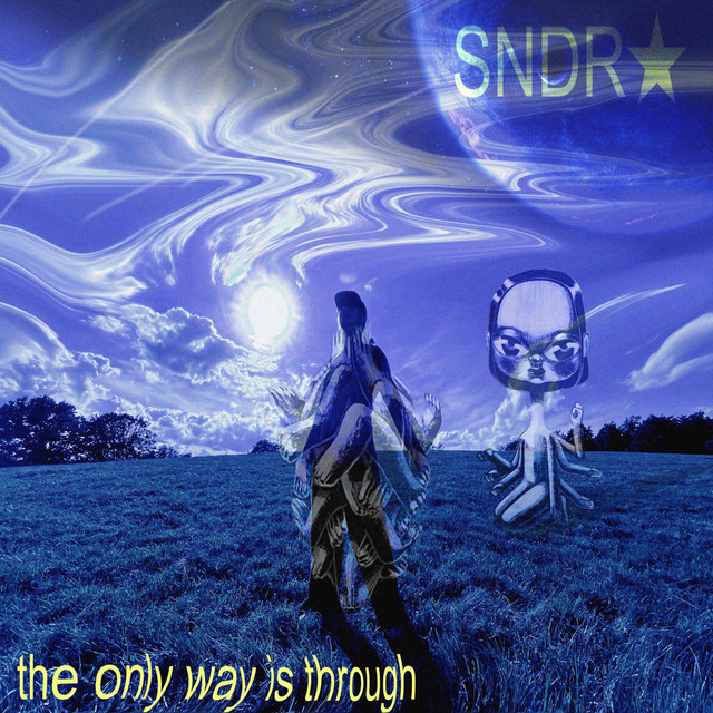 Обкладинка: the only way is through — SNDRA