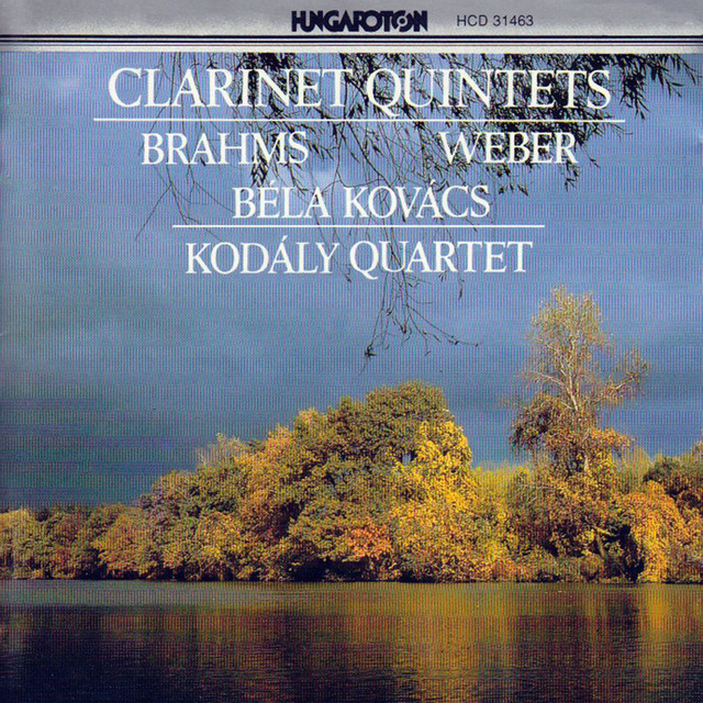 Brahms: Clarinet Quintet / Weber, C.M.: Clarinet Quintet cover art