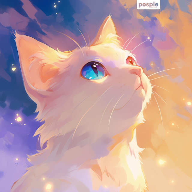 Moonlight Cat Tale - with water sounds