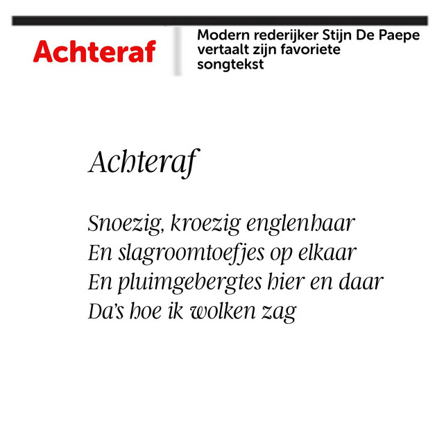 Achteraf