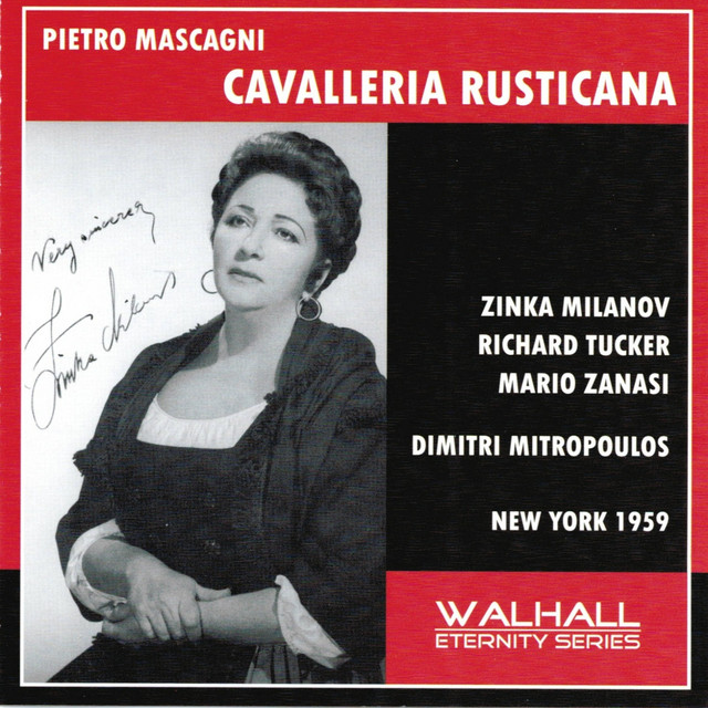 Pietro Mascagni : Cavalleria Rusticana (New York 1959) cover art