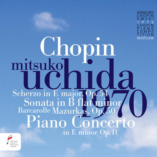 FRYDERYK CHOPIN 1980 ブロンズメダル 70 mm N148 Frédéric Chopin: Mitsuko Uchida - Laureate Second Prize of the 8th