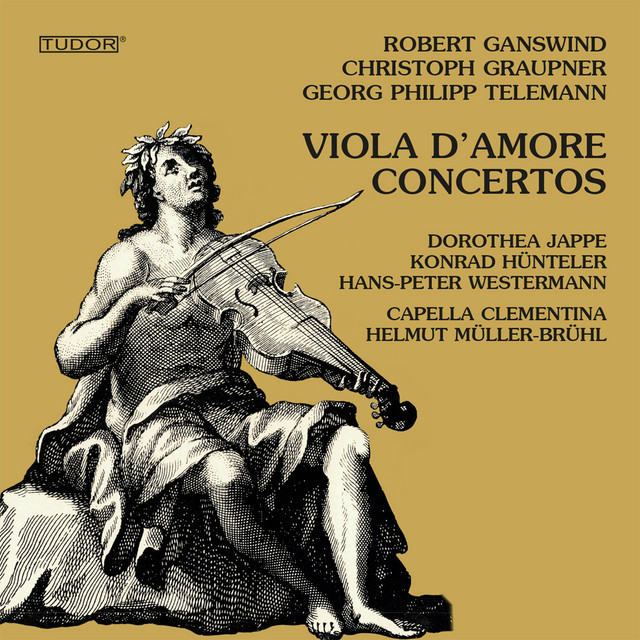 Ganswind, Graupner & Telemann: Viola d'amore Concertos