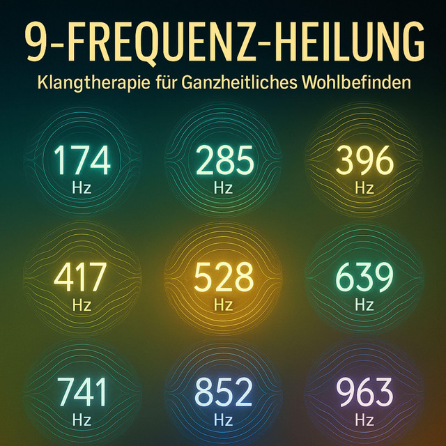 9-Frequenz-Heilung Klangtherapie für Ganzheitliches Wohlbefinden
