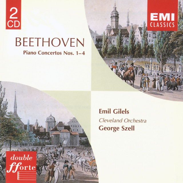 Обкладинка Emil Gilels — Beethoven: Piano Concertos Nos. 1 - 4
