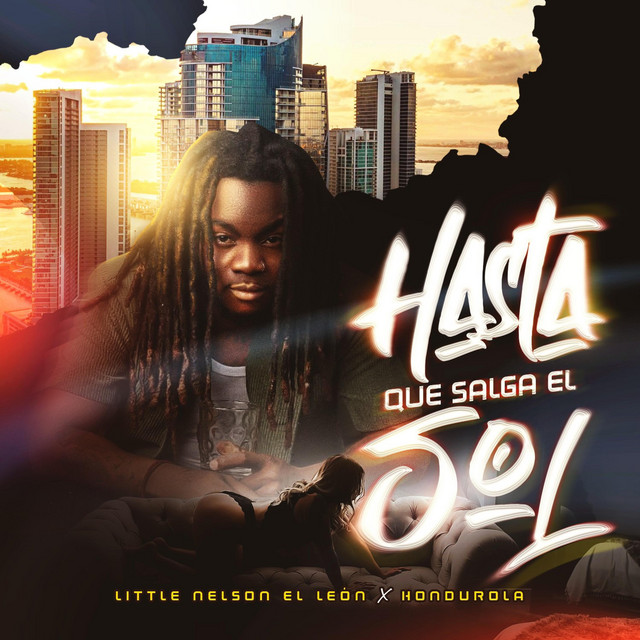 Portada de Hasta que salga el Sol de HonduRola, Little Nelson