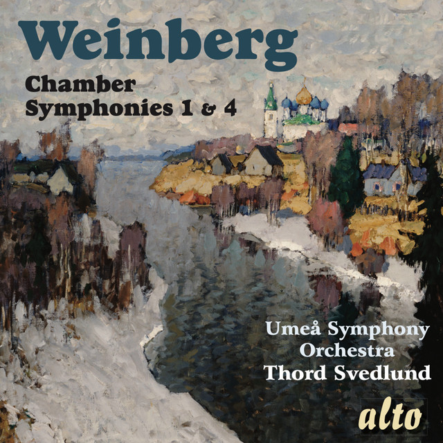 Weinberg: Chamber Symphonies Nos. 1 & 4 cover art