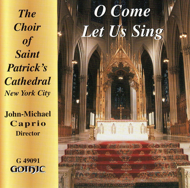 O Come Let Us Sing cover