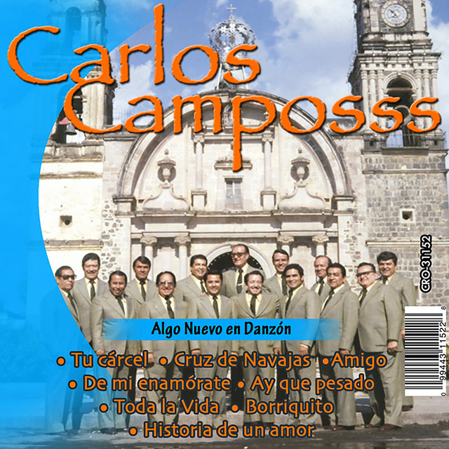 Algo Nuevo en Danzón by Carlos Campos Y Orquesta album cover