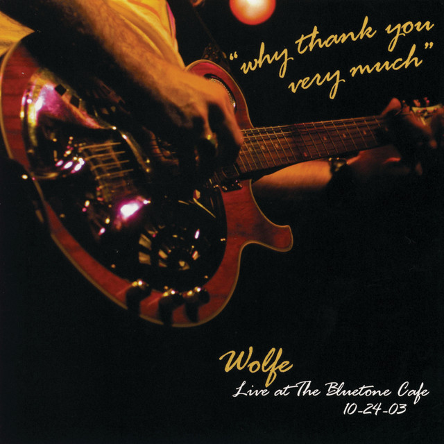 Why Thank You Very Much: Live at the Bluetone Café cover art