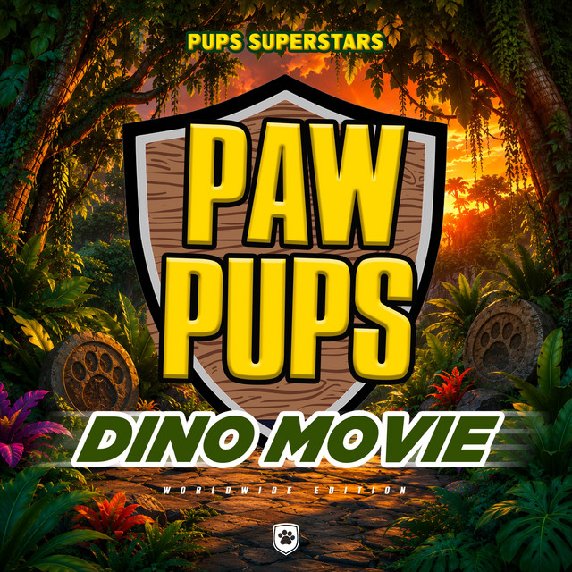 Paw Pups Dino Movie (Worldwide Edition) cover