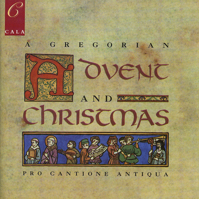 A Gregorian Advent and Christmas cover art