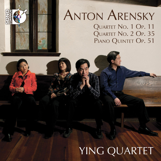 Arensky: String Quartets Nos. 1 & 2 - Piano Quintet cover