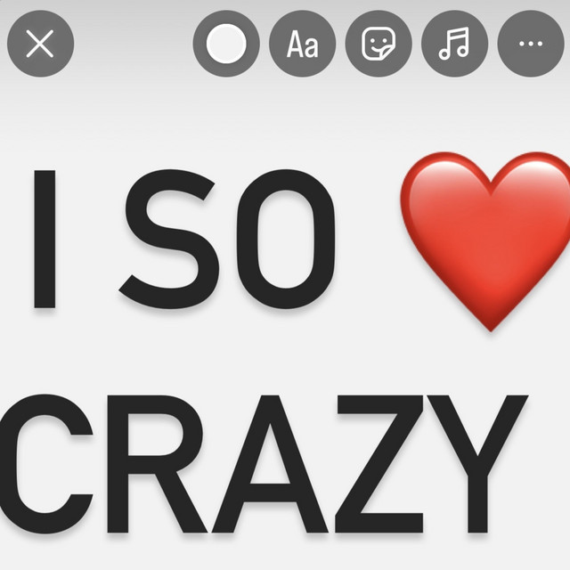 I SO CRAZY ❤️ cover art