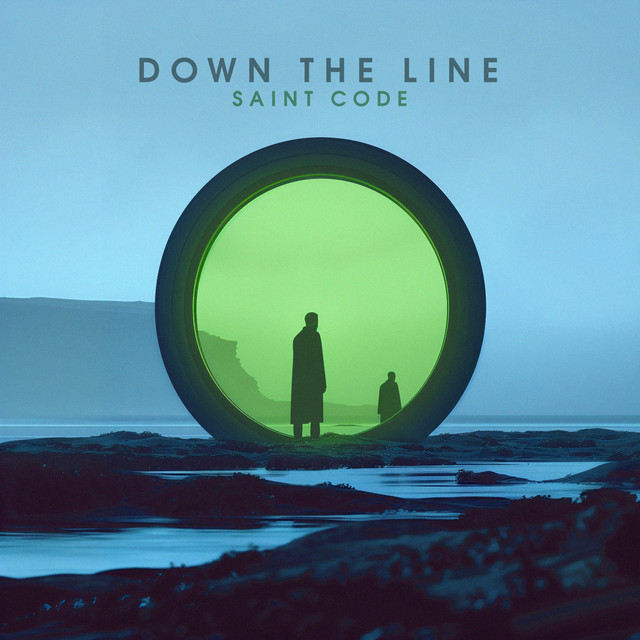 Cover art: Down the line — SAINT CODE