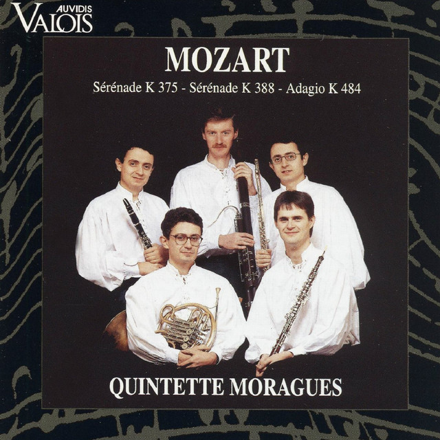 Mozart: Serenades Nos. 11 & 12 & Adagio K. 484 (Arr. for Wind Quintet) cover