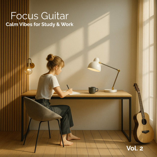 Focus Guitar – Calm Vibes for Study & Work, Vol. 2 cover art