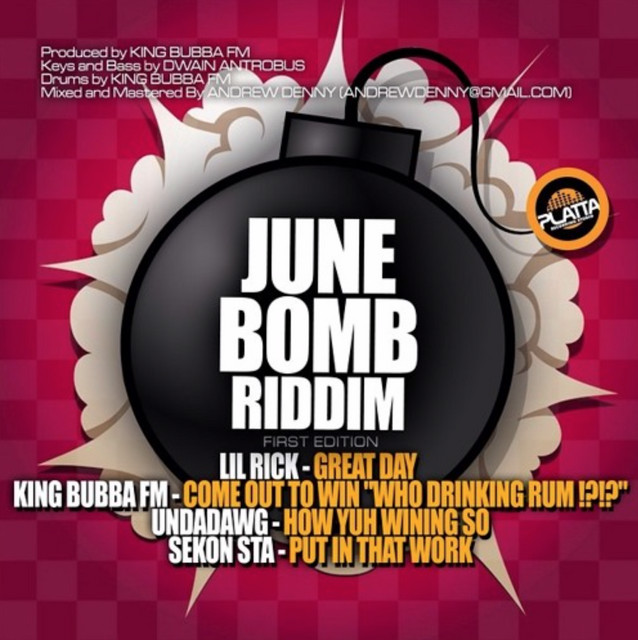 June Bomb Riddim First Edition cover