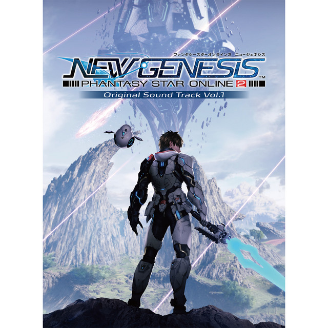 PSO2 NEW GENESIS Original Sound Track Vol.1 2 cover art