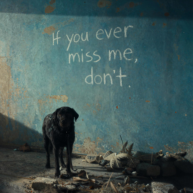 If You Ever Miss Me, Don't cover art