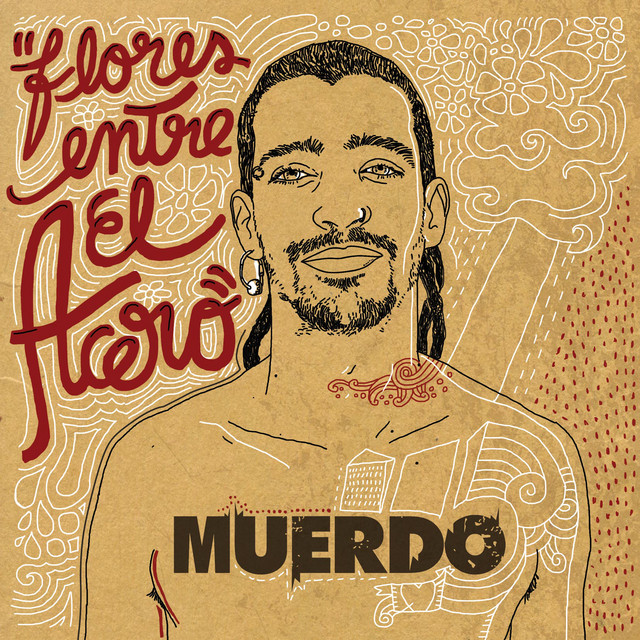 Flores entre el acero cover art