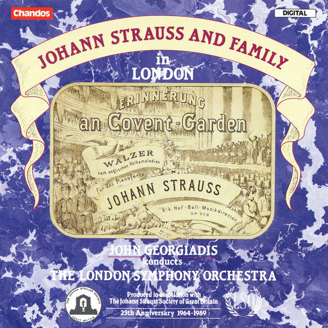 J. Strauss & Family in London cover art