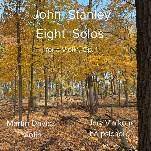 John Stanley: Eight Solos for a Violin cover art