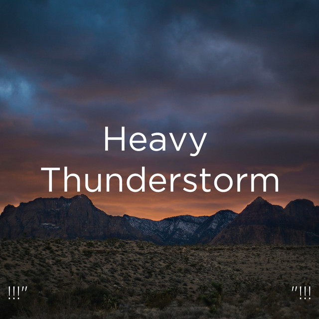!!!" Heavy Thunderstorm "!!! cover art