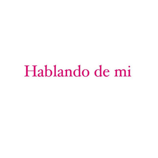 Hablando De Mi cover art