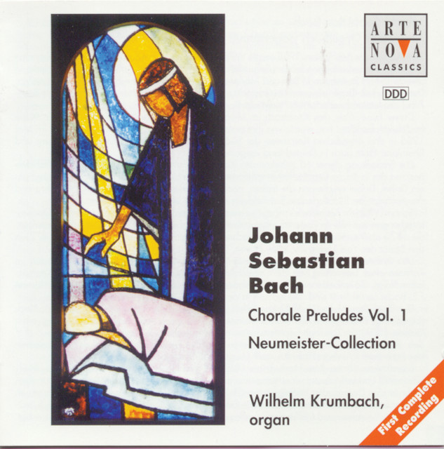 Bach: Choral Preludes Vol. 1 cover