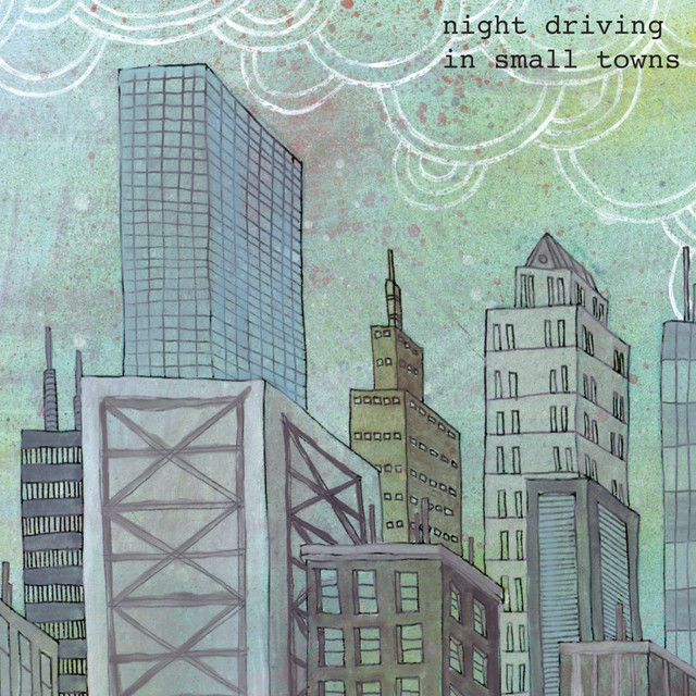 Night Driving In Small Towns Photo