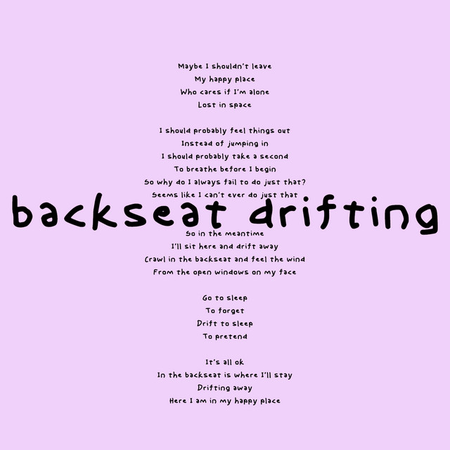 backseat drifting cover