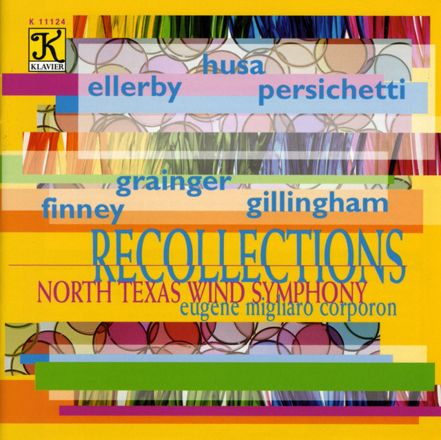 North Texas Wind Symphony: Recollections cover art
